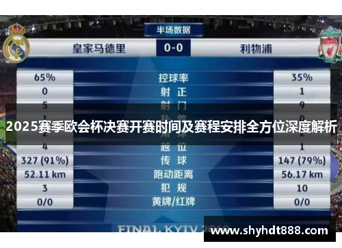 2025赛季欧会杯决赛开赛时间及赛程安排全方位深度解析